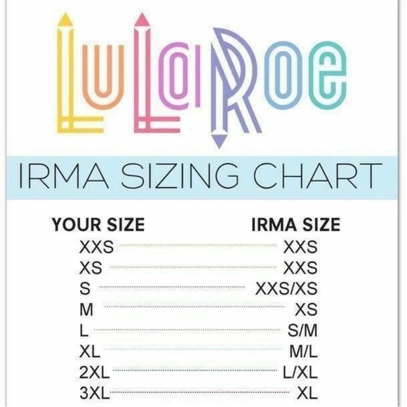 NWT LuLaRoe IRMA BLUE STRIPES American Dreams Americana 4th of July Size XXS - Picture 8 of 8